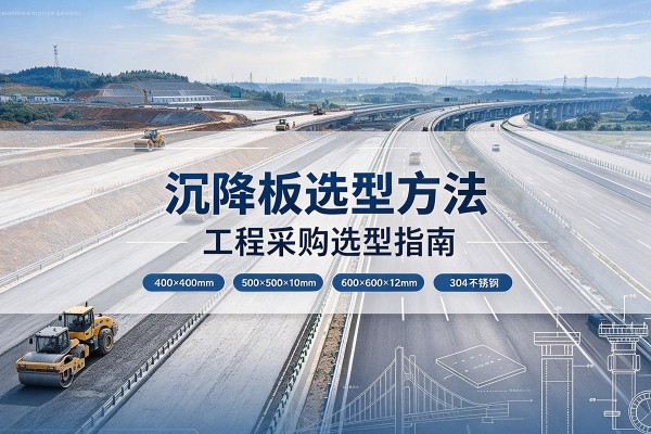 寻甸沉降板选择方法