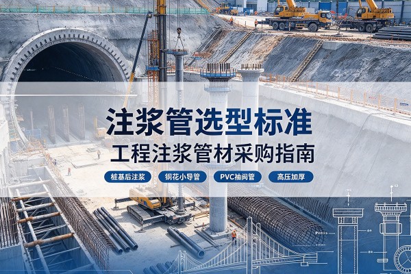 寻甸注浆管选型标准