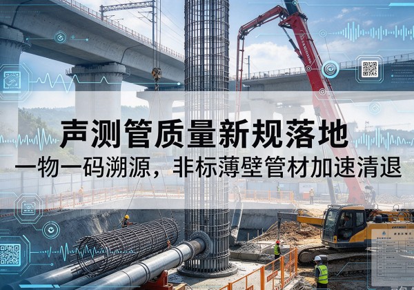 寻甸声测管质量新规落地，一物一码溯源，非标薄壁管材加速清退