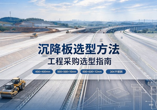 寻甸沉降板选择方法